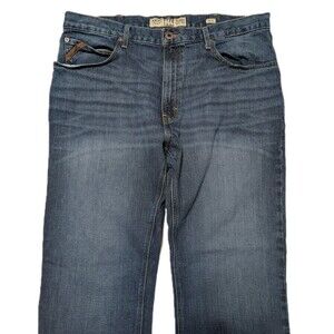 Ariat M2 Jeans Adult 38x30 Denim Medium Wash Relaxed Boot Cut Western Legacy